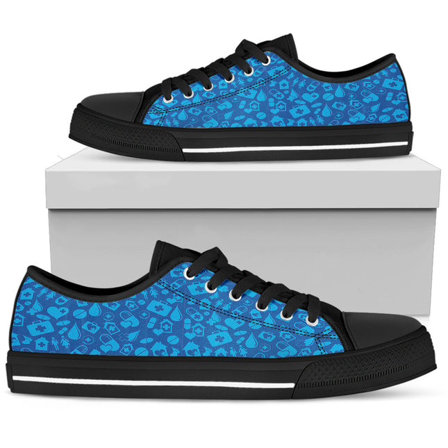 Nurse Canvas Lows 7 - Nurse Kicks - Nurse Shoes 