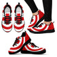 The Bold Red Cross Sneakers - Nurse Kicks - Nurse Shoes 