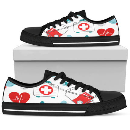 Nurse Canvas Lows 11 - Nurse Kicks - Nurse Shoes 