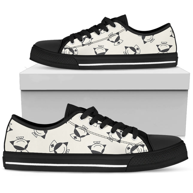 Nurse Canvas Lows 2 - Nurse Kicks - Nurse Shoes 