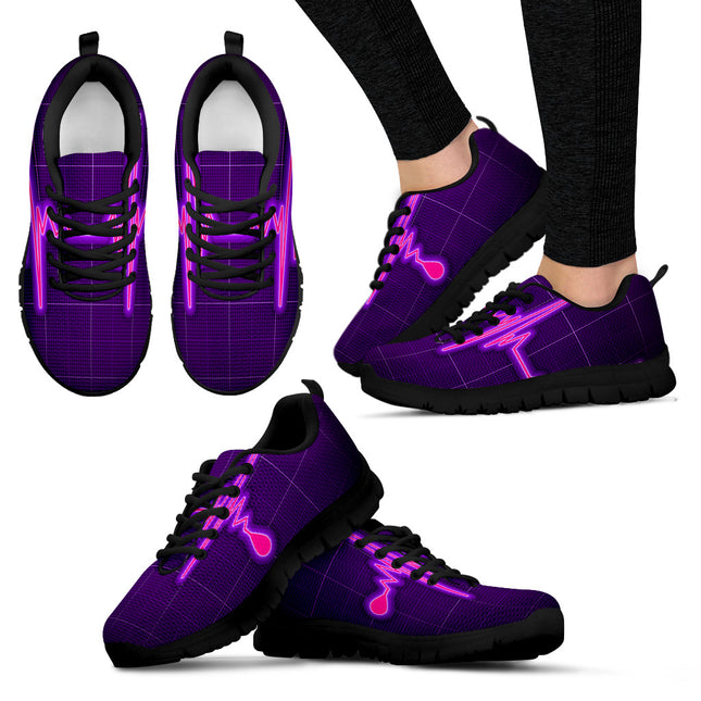 The Cardiogram Sneakers - Nurse Kicks - Nurse Shoes 