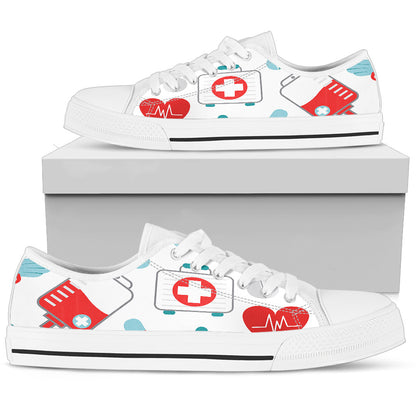 Nurse Canvas Lows 11 - Nurse Kicks - Nurse Shoes 