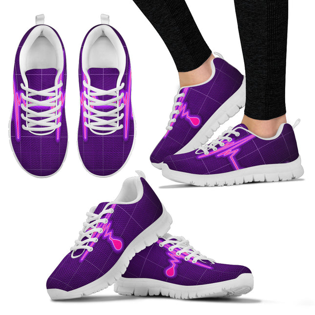 The Cardiogram Sneakers - Nurse Kicks - Nurse Shoes 