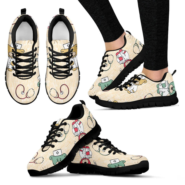 Sneakers Bear Cream Nurse