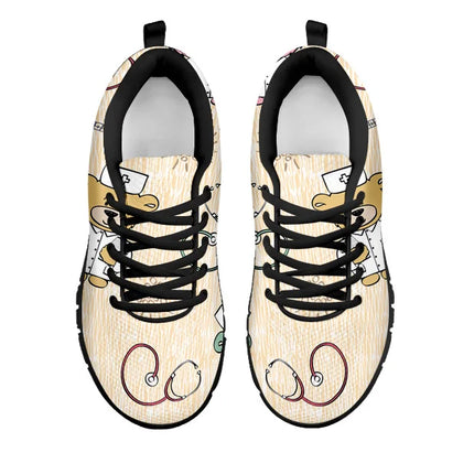 Kremowe sneakersy Bear Nurse
