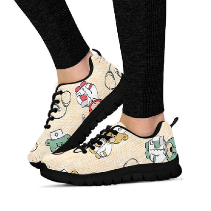 Kremowe sneakersy Bear Nurse