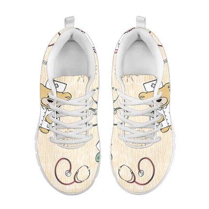 Kremowe sneakersy Bear Nurse