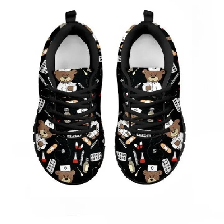 Bear Nurse Sneakers Black