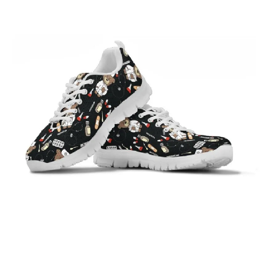 Bear Nurse Sneakers Black