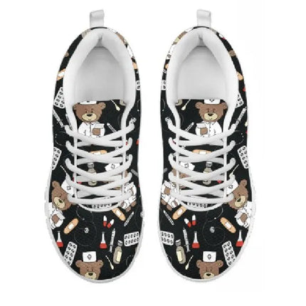 Bear Nurse Turnschuhe schwarz