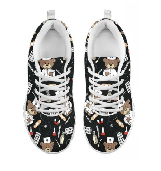 Bear Nurse Sneakers Black