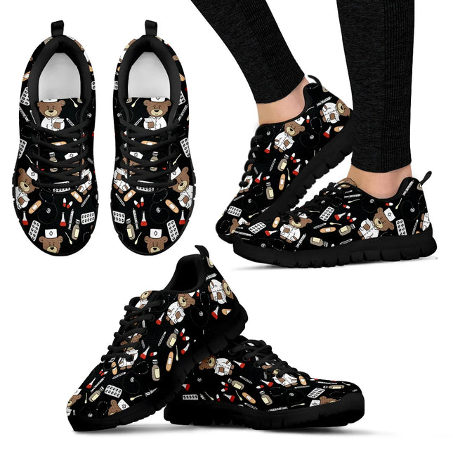 Sneakers Bear Nurse Nere