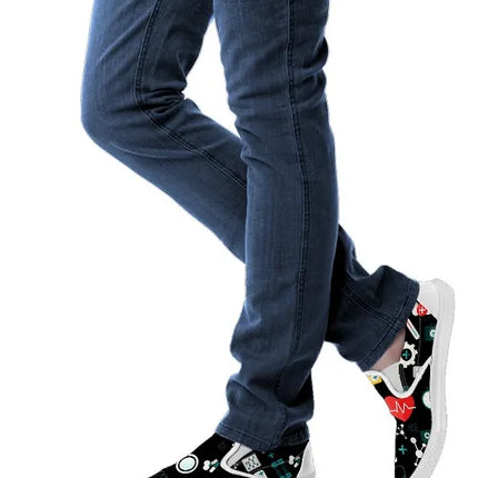 Czarne sneakersy Nurse Slip On