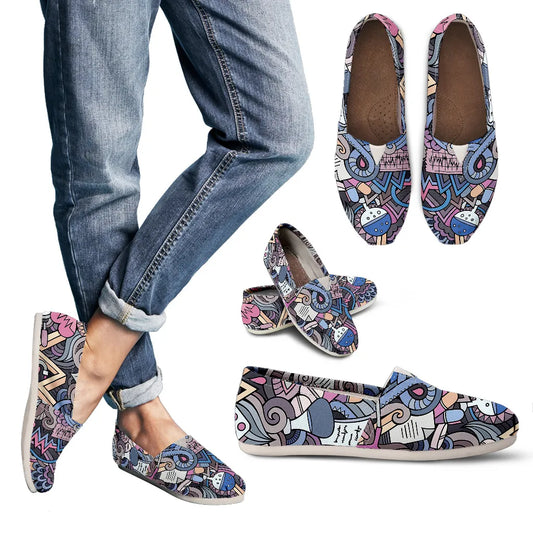 Mind Of A Nurse Canvas Nurse Flats