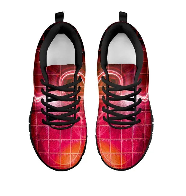 Electric EKG / Heart Sneakers