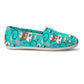 Friendly Bear Baby Blue Canvas Flats