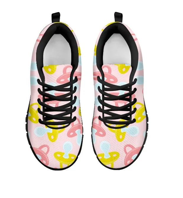 Light Pink Sneakers 13 With Pacifier Symbol
