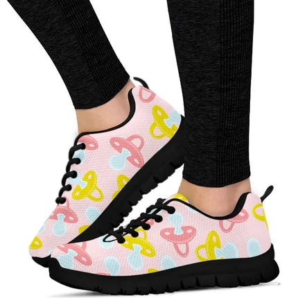 Sneakers Rosa Chiaro 13 con Simbolo del Succhietto