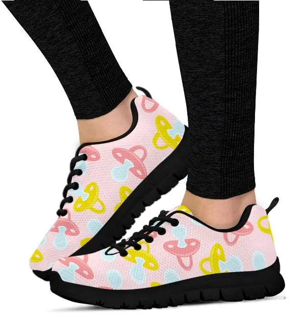 Light Pink Sneakers 13 With Pacifier Symbol