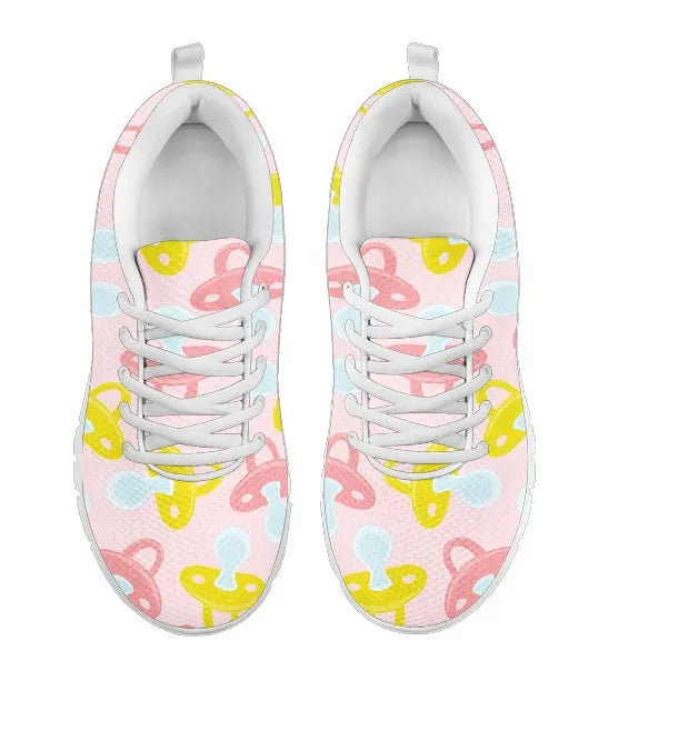 Light Pink Sneakers 13 With Pacifier Symbol