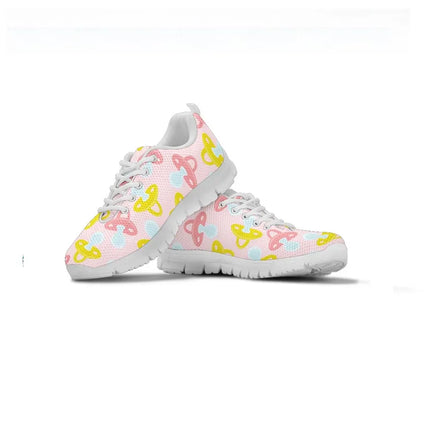 Sneakers Rosa Chiaro 13 con Simbolo del Succhietto