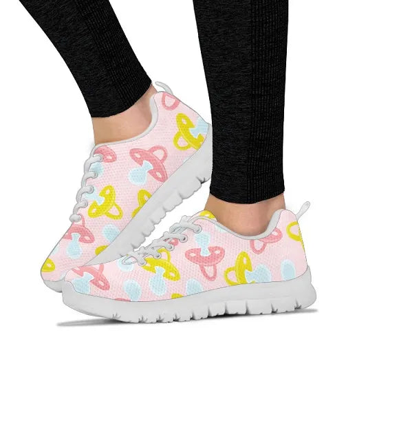 Light Pink Sneakers 13 With Pacifier Symbol