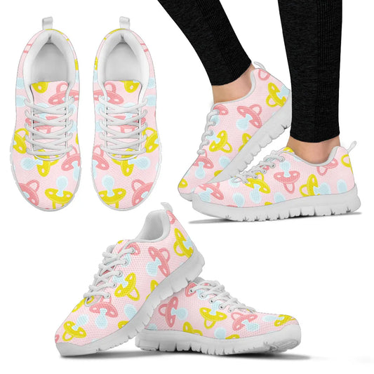 Light Pink Sneakers 13 With Pacifier Symbol