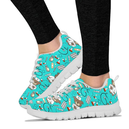 Sneaker Orso Infermiere Azzurro Chiaro
