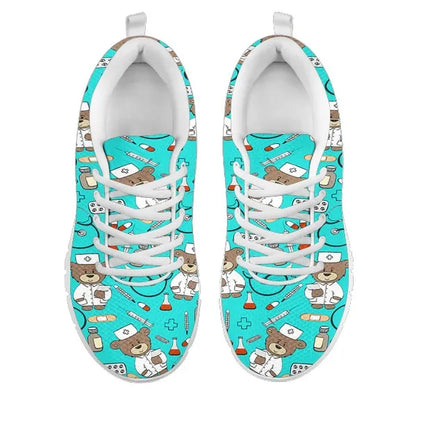 Sneaker Orso Infermiere Azzurro Chiaro
