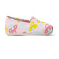 Hellrosa Canvas Flats 13 mit Schnullersymbol