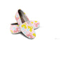 Light Pink Canvas Flats 13 With Pacifier Symbol