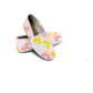 Hellrosa Canvas Flats 13 mit Schnullersymbol