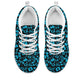 Women's Black Mesh Nurse Sneakers With Medical Graphics