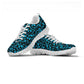 Women's Black Mesh Nurse Sneakers With Medical Graphics