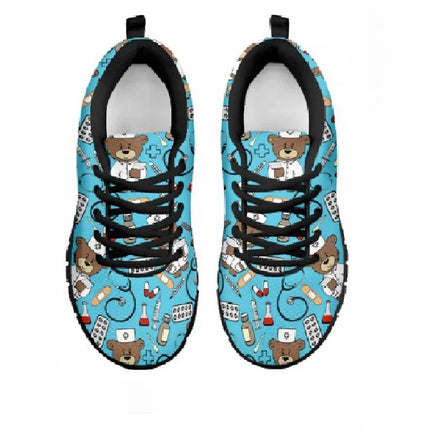 Damskie sneakersy Bear Nurse w jasnoniebieskim kolorze