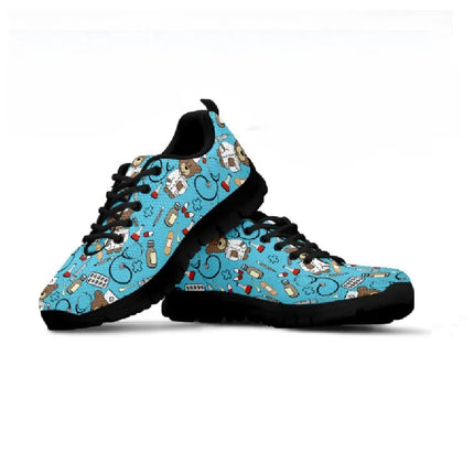 Damskie sneakersy Bear Nurse w jasnoniebieskim kolorze