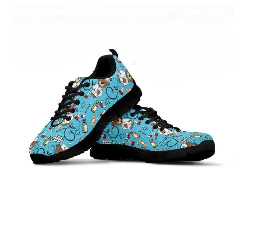 Bear Nurse Sneakers Light Blue