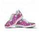 Bear Mesh Nurse Sneakers Fuchsia